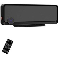 Wall Mounted Electric Heater - 2000W with Digital Thermostat, Timer & Remote Control | Wowcher