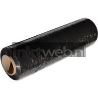 Huismerk Merkloos Handwikkelfolie 20my dik x 50cm x 300m zwart