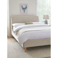 Cornwall King Bed Frame Grey Elegant and Comfortable Bedroom Furniture