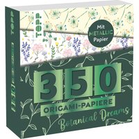 350 Origami-Block "Florale Motive"