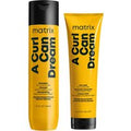 Matrix A Curl Can Dream Cleansing Shampoo Infused with Manuka Honey Extract 300ml and Hair Mask 250ml Bundle for Curls and Coils