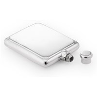Silver Plate 4oz Flask