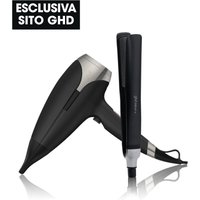 Set ghd Phon E Piastra: Platinum+ Styler & ghd Helios Asciugacapelli, Bundle Set Nero