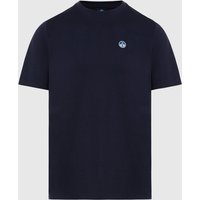 North Sails - T-shirt con patch logataNorth SailsNavy blue4XL