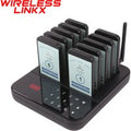 Wireless Restaurant Pager System Queue Paging System Waterproof Buzzers Easy Clean Food Pager for Coffee Shop Food Truck