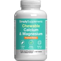 Chewable Calcium &amp; Magnesium Tablets