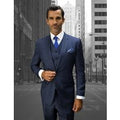 Men's Big & Tall Suit Light Plaid 3-Piece Set Statement Brand