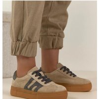Platform sneakers model 224964 Solea - 38 - Beige