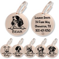 Personalized Breed Dog Tag (English Springer)