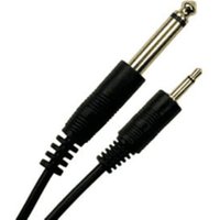 1.5M 6.35mm Jack to 3.5mm Jack Stereo Cable