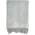 Murmur Aven Woven Throw, Cloud Grey