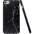 BasicPlus iPhone 8+ Cover Black Marble