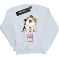 Big Hero 6  BI2044  girls's Children's Sweatshirt in White