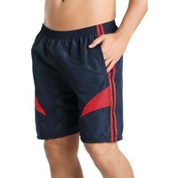 Bermuda Masculina Azul Marinho e Vermelha