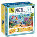 Il mare. Puzzle 123