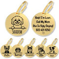 Personalized Breed Dog Tag (Bichon)