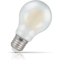 Crompton GLS LED Light Bulb E27 4.2W (40W Eqv) Dimmable Warm White Pearl Filament Screw Frosted