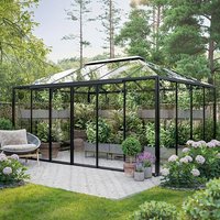 Drivhus i pyramideform | Bloomcabin Oasis pyramideformet drivhus