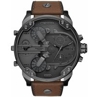 Diesel DZ7413 Mr. Daddy 2.0 Chronograph Brown Leather Men's Watch