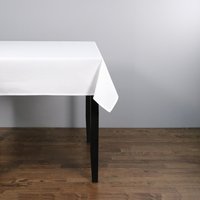 100% Polyester Plain Tablecloths