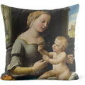 Raphael The Madonna of the Pinks Cushion