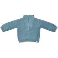 Little Dutch Gebreide Trui - Stone Blue - Maat 80