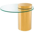 Casa Padrino Designer Beistelltisch Gold 65 x H. 51 cm - Luxus MÃ¶bel