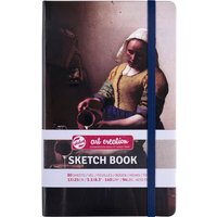 Schetsboek Talens Art Creation 80 witte vellen 140gr 130x210mm Het melkmeisje