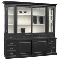 GroÃer Shabby Chic Landhaus Stil Schrank mit 5 TÃ¼ren und 10 Schubladen - Buffetschrank - Schrank Esszimmer