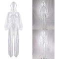 Adults Transparent Full-body Hooded Raincoat Portable Convenient One-piece Waterproof Raincoat Jumpsuit for Outdoor Workwear