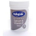 Valupak Calcium With Vitamin D Tablets 400mg