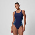 Maillot de bain Femme Medalist Placement bleu marine/bleu