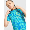 Nike Brazil 2026 Pre Match Shirt Junior, blå