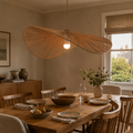 Vintage Simple Creative Handwoven Hemp Rope Pendant Light Fixture