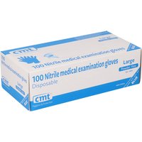 Handschoen CMT L nitril blauw