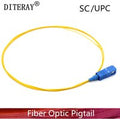 50/PCS SC/UPC fiber Pigtail Simplex 9/125 Single Mode Fiber Optic Pigtail 0.9mm PVC Yellow
