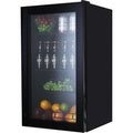 HCK Beverage Refrigerator and Cooler - 126 Can Drink Fridge Suitable for Bar, Home or Office