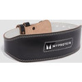 Cintura per sollevamento pesi in pelle MyProtein - Nera - Large (32-40 Inch)