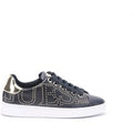 Damskie sneakersy czarne GUESS FL7RAZ BLACK