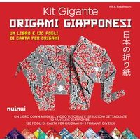 Kit gigante origami giapponesi. Con 120 fogli