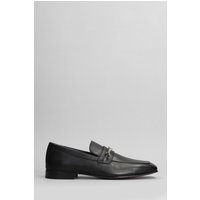 Mocassini Mj moc in Pelle Nera
