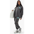 Pantalón Deportivo Oversize Con Botamanga Y Eslogan Dsgn Studio, Gris