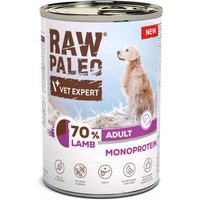 Hundenassfutter – Raw Paleo Adult Lamm 400g Dose