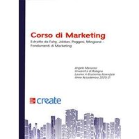 Corso di marketing. Estratto da Fahy, Jobber, Poggesi, Mingione. Fondamenti di marketing