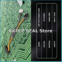 ATX PSU Power Supply Cable PCIe 6 Pin to ATX 24 Pin Power Supply Cable 24P to 6P for 600 G1 600G1 800G1 Mainboard-ABAM