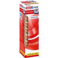 Plakband tesafilm® 10mx19mm transparant 8 rollen