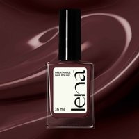 LENA Breathable & Water-Permeable Halal Nail Polish - Minted In Morocco - LE32