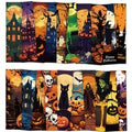 30PCS Halloween Scene Bookmarks Festival Atmosphere Pumpkin Ghosts Reading Book Pages Book Tags Student Creative Gifts