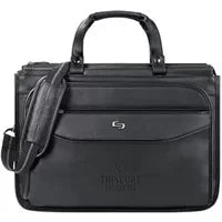 6 Custom Solo NY Harrison Triple Compartment Briefcase - Laptop ...
