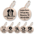 Personalized Breed Dog Tag (Bernese Mount)